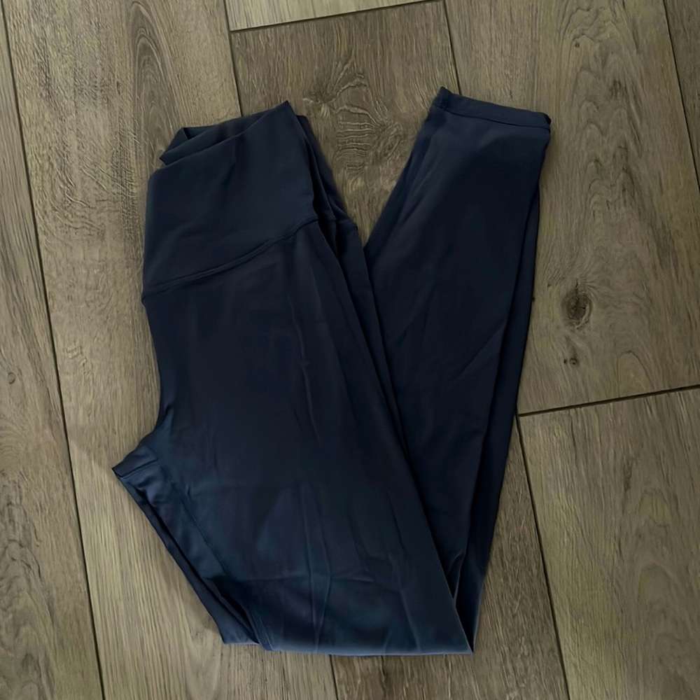 J80 Fit V Cut Leggings, Medium, Moody Blue